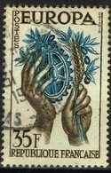 FR VAR 62 - FRANCE N° 1123 Obl. Variété Légendes Défectueuses - Oblitérés