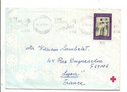 FINLANDE SEUL SUR LETTRE POUR LA FRANCE 1974 - Cartas & Documentos