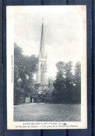 86. Saint Julien L'ars. Le Clocher De L'église. Coin Bas Droit Abimé - Saint Julien L'Ars