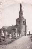 OYE-PLAGE - PAS DE CALAIS -  (62)  -  CPA DENTELEE & GLACEE DE 1952 - L'EGLISE - CLICHE INEDIT SUR CE SITE... - Oye Plage