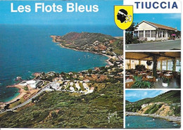 Tiucca - "Les Flots Bleus" Hôtel Restaurant Dans Le Golfe De Sagone - Carte Datée Juillet 1979 - Autres & Non Classés