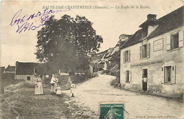 - Val D Oise -ref-A26- Haute Isle - Chantemerle - Route De La Roche - Café Restaurant Guerbois - Cafés - - Haute-Isle