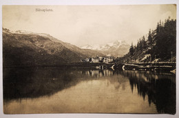 A764 SUISSE GRISONS SVIZZERA GRIGIONI - SILVAPLANA - PANORAMA FORMATO PICCOLO - Silvaplana