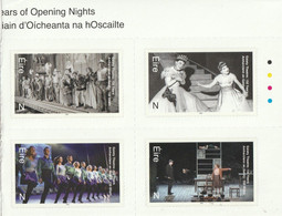 Eire Ireland 2021 Gaiety Theater, Dublin, 150th Anniversary 4v Mi 2406-2409, Sn 2323a, Yt 2386-2389, Sg 2645a - Nuevos