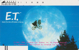 TC Ancienne JAPON / 330-2129 A - CINEMA FILM - ET  E.T.  EXTRA TERRESTRIAL VELO BIKE MOVIE JAPAN Front Bar Fpc - E 18093 - Kino
