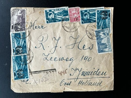 ROMANIA ROMINA 1948 REGISTERED LETTER TIMISOARA TO IJMUIDEN 30-03-1948 ROEMENIE  RUMANIEN - Covers & Documents