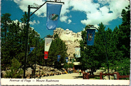 South Dakota Mount Rushmore National Memorial Avenue Of Flags - Mount Rushmore