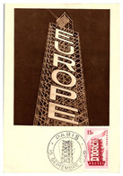 France N°1076 - Europa - Carte Maximum - TB - 1950-1959