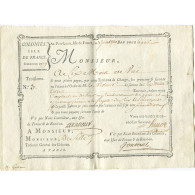 France, Traite, Colonies, Isle De France, 6000 Livres, La Pourvoyeuse, 1780, SUP - ...-1889 Tijdens De XIXde In Omloop