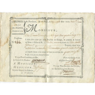 France, Traite, Colonies, Isle De France, 3000 Livres, 1780, TTB - ...-1889 Franchi Antichi Circolanti Durante Il XIX Sec.