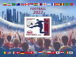 Centrafrica 2022, FIFA In Quatar, BF IMPERFORATED - 2022 – Qatar