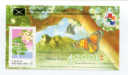 Hong Kong - Block Nr. 90 - "HONG KONG'01" - Add Print FIAP -  ** / MNH (aus Dem Jahr 2001) - Blocchi & Foglietti