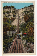 CPA Couleur Funicular Incline Railway Lookout Mountain Chattanooga Tennessee United States Editor Mullinix - Chattanooga