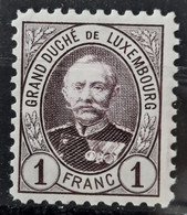 Luxembourg 1891/93 N°66 **TB Cote 80€ - 1891 Adolphe Voorzijde