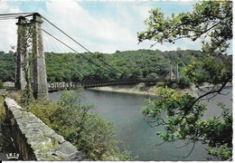 Evaux Les Bains - Le Pont Suspendu - Cachet Poste 1968 - Evaux Les Bains