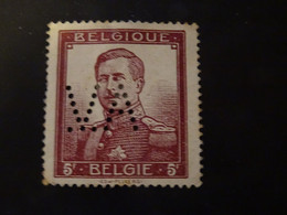 Perforé Classique  BELGIQUE  V.A  Neuf* - 1909-34