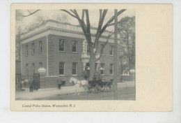 U.S.A - RHODE ISLAND - WOONSOCKET - Central Police Station - Woonsocket