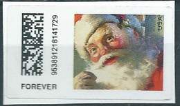 VEREINIGTE STAATEN ETATS UNIS USA 2018 SANTACLAUS F STAMP ON PAPER - Used Stamps