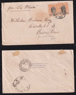 Brazil Brasil 1896 Cover 2x200R Madrugada RIO X BUENOS AIRES Argentina - Storia Postale