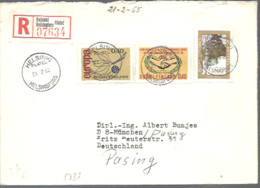 LETTER  1965 REGISTERED  HELSINKI - Lettres & Documents