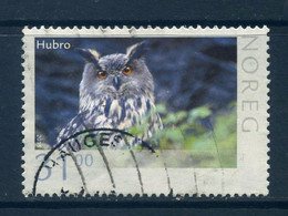 Norway 2015 - Fauna / Wildlife. Eagle Owl 31k Used Stamp. - Gebruikt