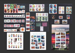 USA 2022 COMMEMORATIVE - DEFINITIVE YEAR PACK COMPLETE , 131 STAMPS+3 MS SET MNH (**) RARE - Ongebruikt