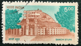 India - C13/35 - (°)used - 1994 - Michel 1423 - Sanchi Stupa - Gebraucht