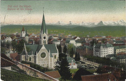 Bienne Et Les Alpes Biel Und Die Alpen 1911 - Bienne