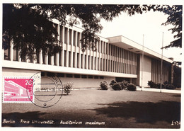 Maximumkarte (MC - Karte) – Berlin – Freie Universität, Auditorium Maximum - Dahlem