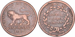 Grande-Bretagne - Jeton - 1813 - ONE PENNY - ROLLING MILLS AT WALTHAMSTOW - RARE - 12-090 - Monetari/ Di Necessità