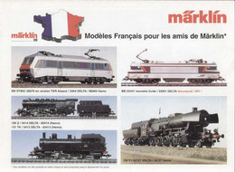 Catalogue MÄRKLIN 1997 Modeles Français Pour Les Amis De Märklin HO Z - Français