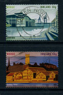 Norway 2021 - City Anniversaries Used Part Set (2/3), Nice Postmarks. - Oblitérés