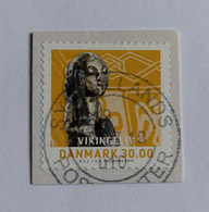 N° 1923       Statuette Viking  -  Sur Fragment - Used Stamps