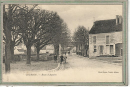 CPA - (89) COURSON - Aspect De L'entrée Du Bourg Par La Route D'Auxerre Au Début Du Siècle - Courson-les-Carrières