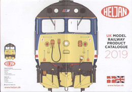 Catalogue HELJAN 2019 UK Model Railway Product 00 And 0 Gauge - Engels