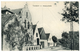 AK/CP Tondern  Wiedaustraße  Tonderen    Ungel/uncirc.  1918   Erhaltung/Cond. 1-    Nr. 1556 - Nordschleswig