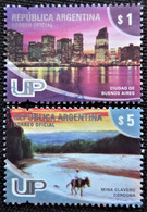Timbre D'Argentine 2008 Tourist Attractions  Stampworld N° 3251 Et 3254 - Gebraucht