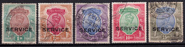 Stamp India 1912-22 Used Lot1 - Timbres De Service