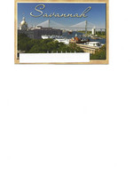 Usa  -  Postcard Used 2005  -  Talmadge Memorial Bridge - Savannah,Georgia   - 2/scans - Savannah