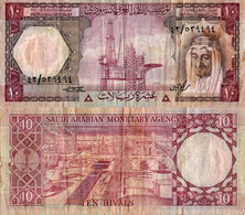 Saudi Arabia / 10 Riyal / 1977 / P-18(a) / VF - Arabie Saoudite