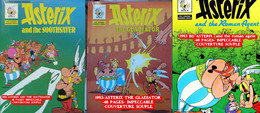 1993-   3 Bd ASTERIX   EN ANGLAIS - BD Traduites