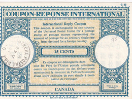 CANADA COUPON REPONSE INTERNATIONAL DE MONTREAL 1961 - 1953-.... Règne D'Elizabeth II