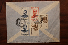 1951 Madagascar France Cover Air Mail France - Cartas & Documentos