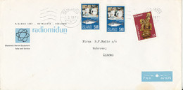 Iceland Cover Sent To Denmark 7-2-1975 - Lettres & Documents