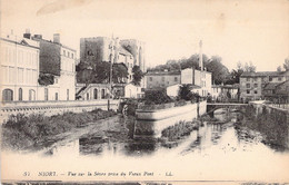 CPA - FRANCE - 79 - NIORT - Vue Sur La Sèvre Prise Du Vieux Pont - LL - Niort