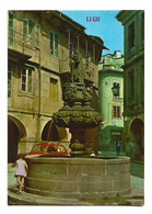 PLAZA AURELIANO Y PEREIRA, FUENTE / SQUARE OF AURELIANO Y PEREIRA AND FOUNTAIN.- LUGO.- ( ESPAÑA) - Lugo