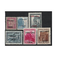 TA108SCCF-L4406PC-TESPAEREO.Tanger,Maroc.Marocco .CORREO AEREO 1939(Ed 108/13*) Con Charnela.MAGNIFICA - Unused Stamps