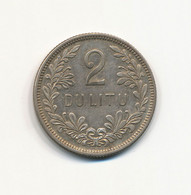 LITHUANIA - 2 Litu 1925. (Silver .500) 5.4 Grams (LTH012) - Litauen