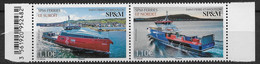 2021 Saint Pierre Et Miquelon  N° 1272 1273  Nf** MNH . Bateau. Les Ferries - Unused Stamps