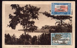 France - 1931 - Iles Wallis Et Futuna - Nouvelles-Hébrides - Une Vue Prise à Port-Vila - Wallis Et Futuna